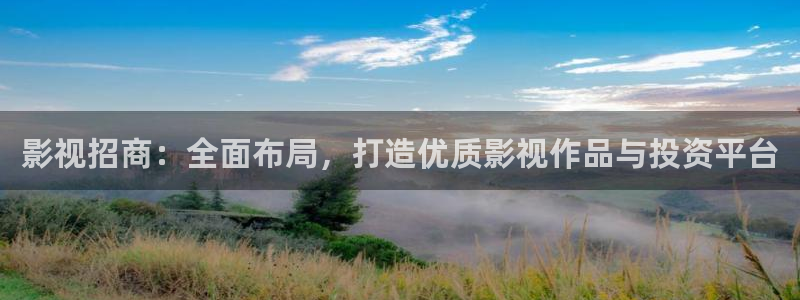 山外人精品影院在线观看：影视招商：全面布局，打造优质影视作品与投资平台